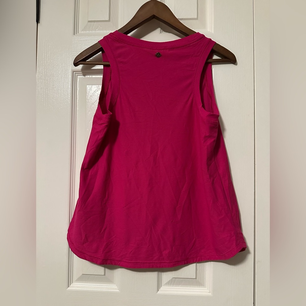 Calia by Carrie Underwood Hot Pink Sleeveless Top Size Medium - Picture 2 of 5